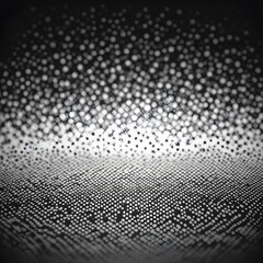 Monochrome printing raster, abstract vector halftone background.