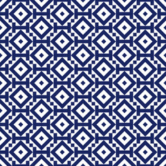 Rhombuses, diamonds, squares, checks, figures seamless pattern. Geometric background. Tribal motif. Folk wallpaper. Geometrical ornate. Ethnic ornament. Textile print, abstract vector.