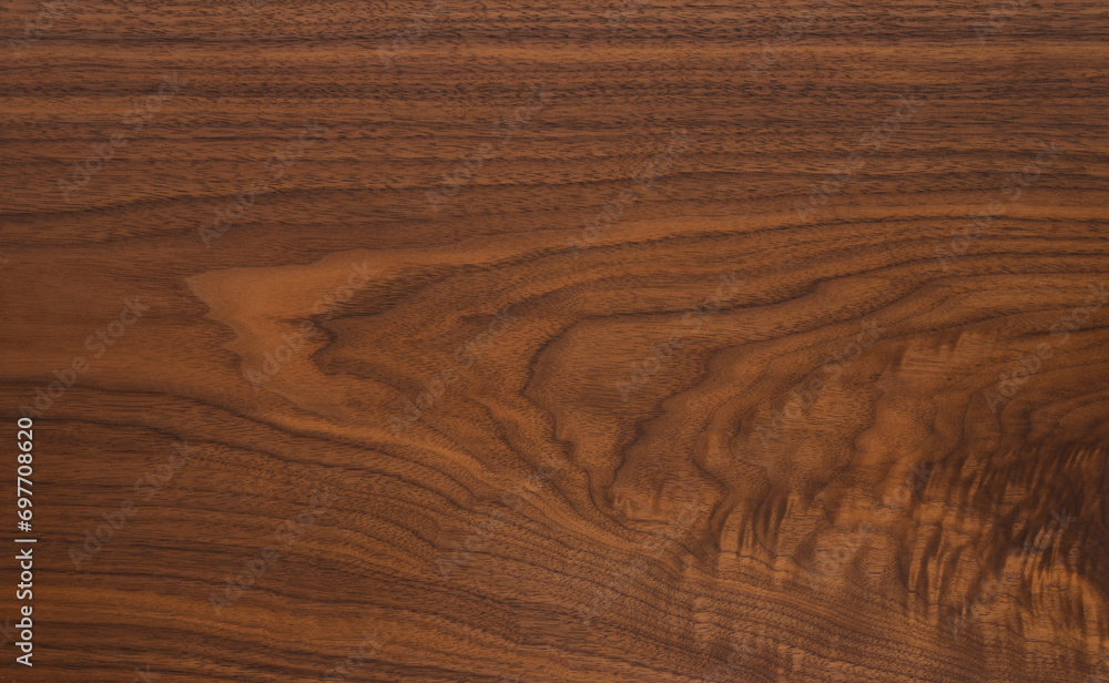 Wall mural single board of american black walnut with oil finish for texture - Wall murals