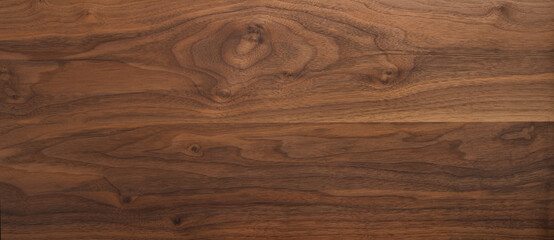 Two board of american black walnut with oil finish for texture