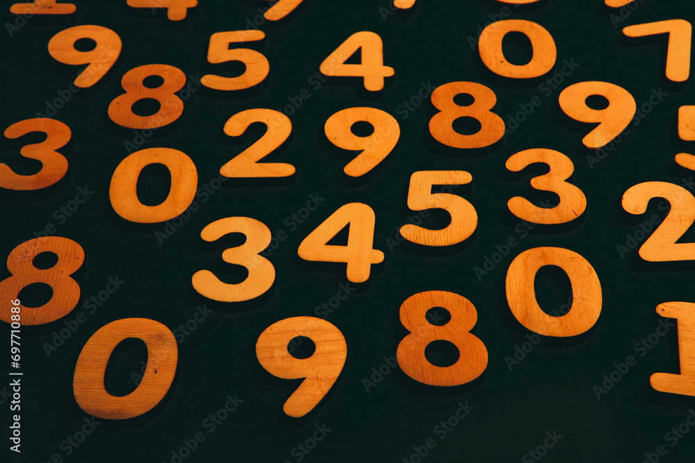 Aufkleber background or texture of numbers. finance data concept. mathematic. banking or currency. business an