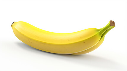 single banana isolated Generative AI