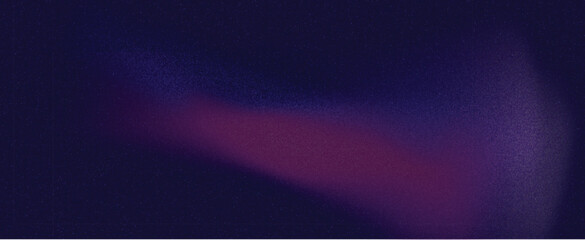 Abstract colorful gradient background with purple and dark blue color. Grainy noise texture cover, banner, header wallpaper, design.