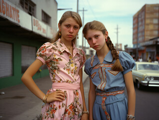 Moda de los años 80 en Estados unidos, fotografía de moda