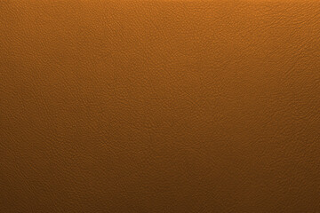 Texture of full grain orange leather