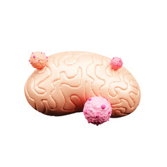 World cancer day 3d illustration