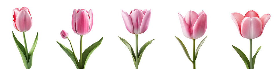 Spring Tulip Flowers PNG Collection