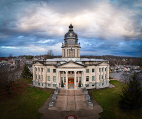 Bourbon county government building in Paris, Kentucky