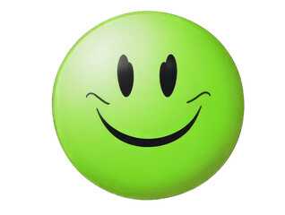 green smiley face