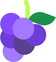 grape vector sticker, grape vector emoji, grape vector design