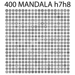 various mandala collections - 400 set yoga pattern