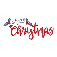 Merry Christmas Lettering