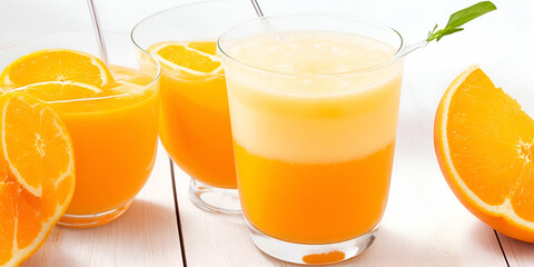 fresh orange juice
