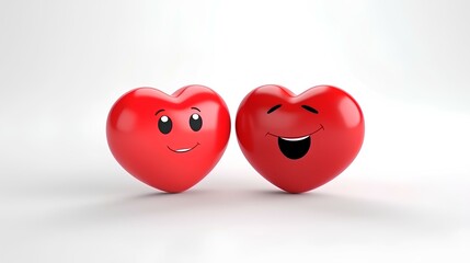 Adorable hearts from the day of love and friendship celebrated in February