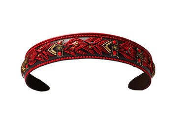 Artisanal Craft Isikhakha Headband's Significance isolated on transparent background
