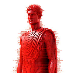 Ancient Roman Statue PNG