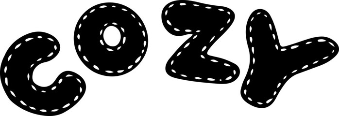 Obraz premium cozy hygge hand drawn doodle sketch element