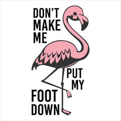 Stylish , fashionable  and awesome Flamingo art and illustrator