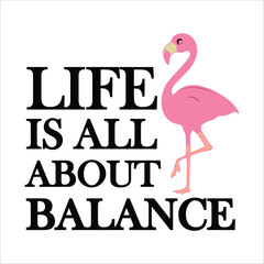 Stylish , fashionable  and awesome Flamingo art and illustrator