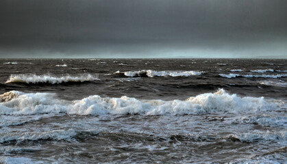 Minimalist Moray Firth Seascape