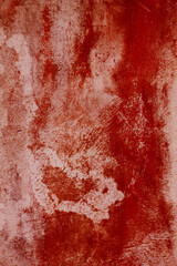 Spooky and Creepy Wall Background. wall with creepy red blood texture. used for Horror and Halloween concept