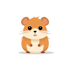 a cartoon of a hamster