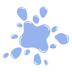 svg paint festival doodle element set