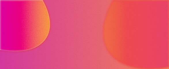 Abstract colorful gradient  background with pink and orange, red color. Grainy noise texture cover, banner, header wallpaper, design.