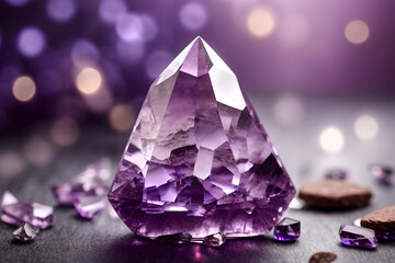 Epic Purple Amethyst Spirit Quartz Crystalline Structure
