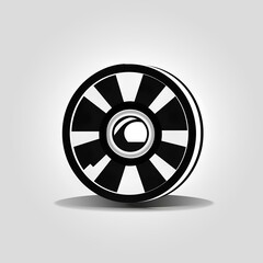 Obraz premium Filament logo used for printer or 3d printing