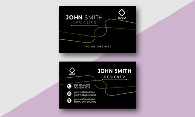 business card template