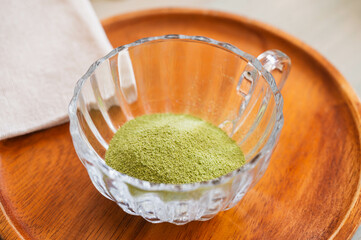 インスタントの抹茶ラテ