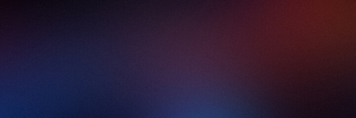 Noisy blue black abstract background. Colorful gradient. Holographic blurred grainy gradient banner background texture.