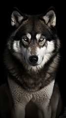 seamless wolf photo design for iphone android wallpaper background
