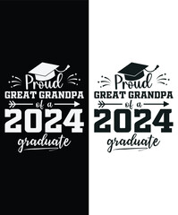 Proud Great Grandpa Of A Class of 2024 Graduate Senior