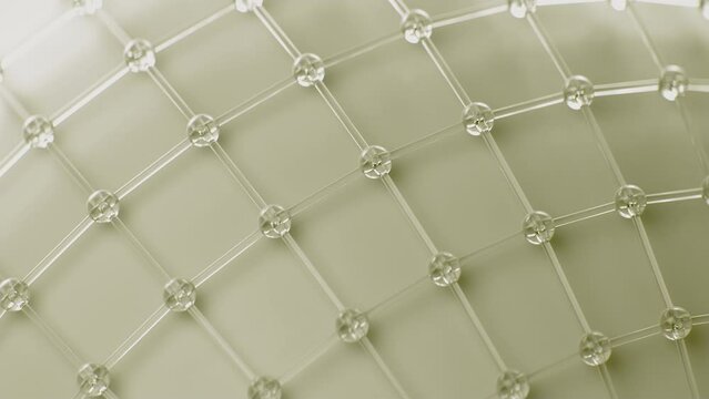 Plexus Rotating Yellow Globe Loop