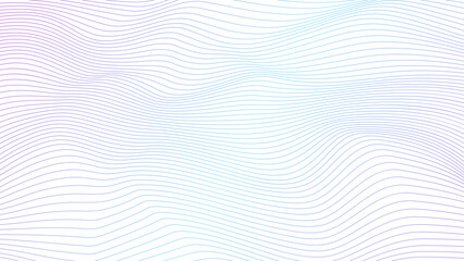 Vector abstract line art wavy flowing dynamic isolated on transparent background in concept luxury, wave, wind, ocean, landscape illustration. - obrazy, fototapety, plakaty