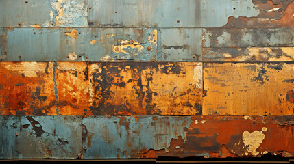 scratches Rusted Metal Surfaces with Scratches