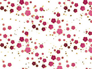 Bナデシコ金縁桃0