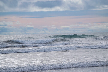 Atardecer en playa Las Lajas en Panama 