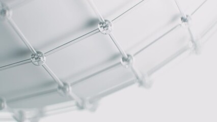 Rotating Sphere Web Background