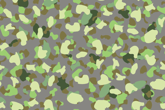 Modern Beige Pattern. Digital Beige Camouflage. Seamless Camo Paint. Fabric Military Camoflage. Brown Repeat Pattern. Woodland Vector Background. Army Dirty Canvas. Grey Camo Paint. Seamless Brush.