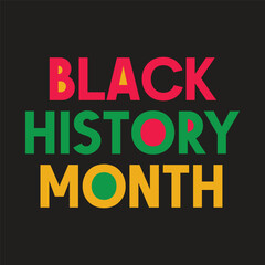 Black history month African American history celebration	 vector illustration design graphic Black history month