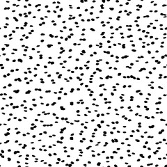 White Color Dot. Pattern Cute Effect. Black Retro Polka Background. Black Modern Explosion Round. Vector Spot Confetti. Irregular Eps Dot Concept. Black Seamless Random Dot. Abstract Vintage Blob.