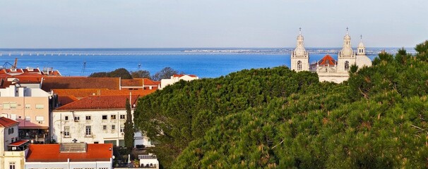 panorama of the town
