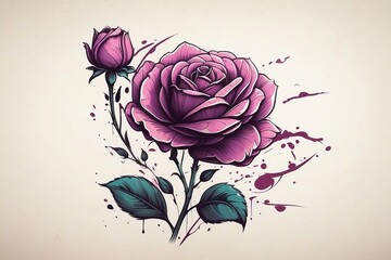 pink rose
