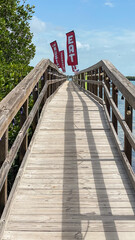 Pier on South Pine Channel in Florida