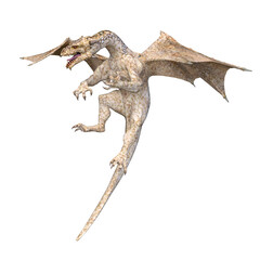 ドラゴン　3DCG レンダリング