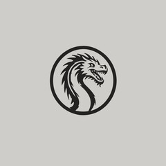 Dragon Logo EPS Format Design Very Coo