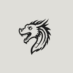 Dragon Logo EPS Format Design Very Coo